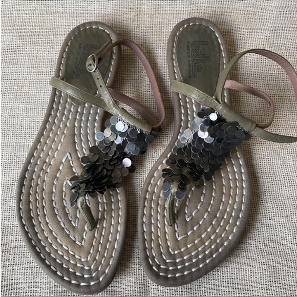 belle sigerson morrison flats leather sandals 
Size 8 B - Picture 15 of 16